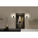 Casablanca Luminaire mural ASHIYA dimmable, indirect, mat, noir  gradable