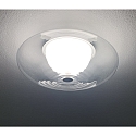 Casablanca Luminaire de plafond BLOO IP20, limpide, mat, blanc opale gradable