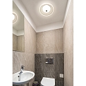 Casablanca Luminaire de plafond BLOO IP20, limpide, mat, blanc opale gradable