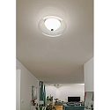 Casablanca Luminaire de plafond BLOO IP20, limpide, mat, blanc opale gradable