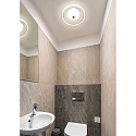 Casablanca Luminaire de plafond BLOO IP20, limpide, mat, blanc opale gradable