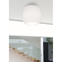 Casablanca Luminaire de plafond MUREA dimmable, opale, blanc mat gradable