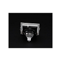  Kapego recessed ceiling ring, Algol I, voltage constant, 12V AC / DC, GU5.3 / MR16, 35W, black / white