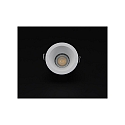 Plafonnier encastr� MIZAR I constante de tension GU5.3 / MR16, blanc mat gradable