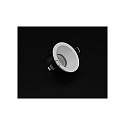  Plafonnier encastr� MIZAR I constante de tension GU5.3 / MR16, blanc mat gradable