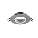 Projecteur encastré SAMSOLA MAX rond, pivotant IP20, aluminium gradable