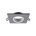 Projecteur encastré SAMSOLA MAX angulaire, pivotant IP20, aluminium gradable