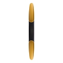Deko-Light LED wall luminaire APODIS 800, height 80cm, 12W 3000K 450lm 30°, dimmable, gold