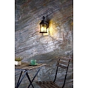 Deko-Light Luminaire mural SAIPH E27 IP23, noir gradable