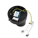 Deko-Light Lampe de lecture CAN TILT ROUND rond, avec interrupteur, pivotant � la cardan GU10 IP20, noir 