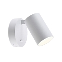 Deko-Light Lampe de lecture CAN TILT ROUND USB rond, avec interrupteur, avec fonction de charge USB, pivotant � la cardan GU10 IP20