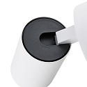 Deko-Light Lampe de lecture CAN TILT ROUND USB rond, avec interrupteur, avec fonction de charge USB, pivotant � la cardan GU10 IP20