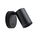 Deko-Light Lampe de lecture CAN TILT ROUND USB rond, avec interrupteur, avec fonction de charge USB, pivotant � la cardan GU10 IP20, noir 