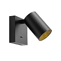 Deko-Light Lampe de lecture CAN TILT SQUARE angulaire, avec interrupteur, pivotant � la cardan GU10 IP20, noir 