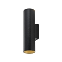 Deko-Light Luminaire mural CAN UP & DOWN haut bas, � 2 flammes, rigide GU10 IP20, noir