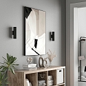 Deko-Light Luminaire mural CAN UP & DOWN haut bas, � 2 flammes, rigide GU10 IP20, noir