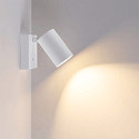 Deko-Light reading lamp CAN TILT SQUARE BASE MIX'N MATCH 1/3 square, with switch, without shade, cardanic swivelling GU10 IP20, white 