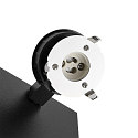 Deko-Light reading lamp CAN TILT SQUARE BASE MIX'N MATCH 1/3 square, with switch, without shade, cardanic swivelling GU10 IP20, black 