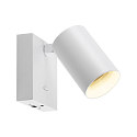 Deko-Light reading lamp CAN TILT SQUARE USB BASE MIX'N MATCH 1/3 square, with switch, without shade, with USB charging function