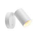 Deko-Light reading lamp CAN TILT ROUND BASE MIX'N MATCH 1/3 round, with switch, without shade, cardanic swivelling GU10 IP20, white 