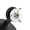Deko-Light Lampe de lecture CAN TILT ROUND USB BASE MIX'N MATCH 1/3 rond, avec interrupteur, sans abat-jour, avec fonction de charge USB