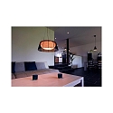Deko-Light Luminaire � suspension FILO SAT E27 IP20, noir 