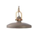 Deko-Light Luminaire � suspension CYGNI E27 IP20, gris fonc�, or mat
