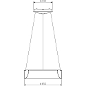 Deko-Light Luminaire � suspension SCULPTORIS 46 IP20, laiteux, blanc mat gradable