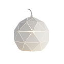 Deko-Light Luminaire � suspension ASTEROPE 250 rond E27 IP20, blanc mat gradable