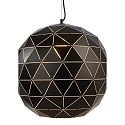 Deko-Light Luminaire � suspension ASTEROPE 500 rond E27 IP20, noir mat gradable