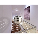Deko-Light Luminaire � suspension ANKAA 280 E27 IP20, acier inoxydable bross�