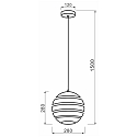 Deko-Light Luminaire � suspension ANKAA 280 E27 IP20, acier inoxydable bross�