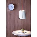 Deko-Light Luminaire � suspension TWISTER I haut bas, � peindre E14 IP20, blanche gradable