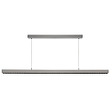 Luminaire � suspension OFFICE THREE haut bas, pour VDU, contr�lable par DALI IP20, aluminium blanc gradable