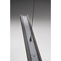 Deko-Light Luminaire � suspension OFFICE THREE haut bas, pour VDU, contr�lable par DALI IP20, aluminium blanc gradable