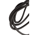 Deko-Light pendant luminaire SLIM 3 flames, long, UGR < 19, switchable IP20, deep black 