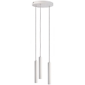 Luminaire � suspension SLIM 3 flammes, rond, UGR < 19, commutable IP20, blanc trafic 
