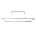 Deko-Light Luminaire � suspension LED PANEL angulaire IP40, aluminium blanc gradable