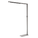 Lampadaire OFFICE THREE STANDARD MOTION haut bas, avec capteur, avec variateur tactile IP20, aluminium blanc gradable