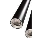 Deko-Light Luminaire � suspension SLIM DIM 3 flammes, rond, UGR < 19 IP20, noir profond gradable