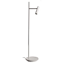 Lampadaire BRAHE avec interrupteur, avec spot LED, direct / indirect IP20, blanche 