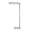 Lampadaire OFFICE ONE MOTION UP AND DOWN pour VDU, avec capteur, avec variateur tactile IP20, aluminium blanc gradable