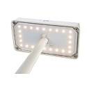 Lampe de table ALGIEBA IP54 gris, d�gager, transparent gradable