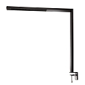 Lampe de table OFFICE THREE STANDARD MOTION haut bas, avec capteur, avec variateur tactile IP20, noir profond gradable