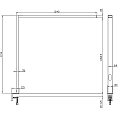 Deko-Light Lampe de table OFFICE THREE PRO MOTION haut bas, avec capteur, Tunable White IP20, blanc trafic gradable