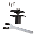 Deko-Light Lampe de table OFFICE THREE PRO MOTION haut bas, avec capteur, Tunable White IP20, noir profond gradable