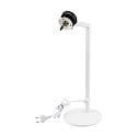 Lampe de table CAN TILT BASE MIX'N MATCH 1/3 avec interrupteur, sans abat-jour, avec prise de courant GU10 IP20, blanche 