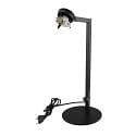 Lampe de table CAN TILT BASE MIX'N MATCH 1/3 avec interrupteur, sans abat-jour, avec prise de courant GU10 IP20, noir 