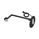 Deko-Light Lampe de table CAN TILT BASE MIX'N MATCH 1/3 avec interrupteur, sans abat-jour, avec prise de courant GU10 IP20, noir 