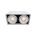 Deko-Light Luminaire de plafond MONA, II GU10 IP20, blanche